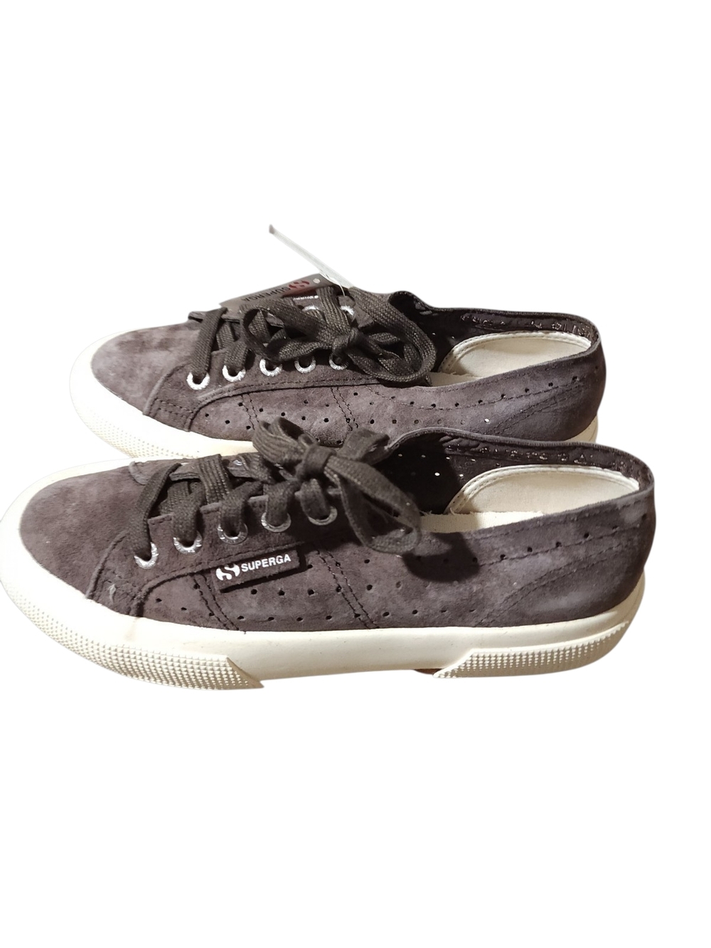 Superga Italian Brown Suede Sneakers - Suze 6.5 - Retail $99 - NIB